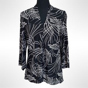BCBGMaxAzria Black and White Top